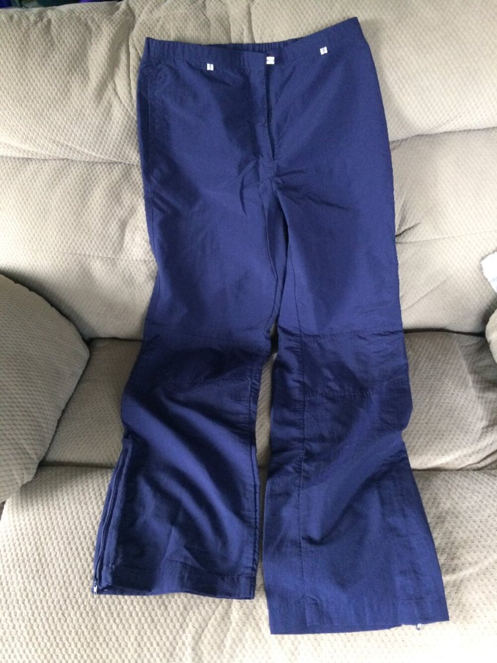 Fila Navy Blue Nylon Pants Size XL